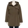 Plus Size Nine West Hood Anorak Softshell Jacket -Deals My Glow Wardrobe Store 5578775 Mocha