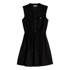 Women's Nine West Fit & Flare Sleeveless Utility Dress -Deals My Glow Wardrobe Store 5579596 ALT5