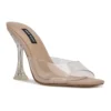 Nine West Zooza Women's Dress Sandals -Deals My Glow Wardrobe Store 5579646 Clear Light Natural