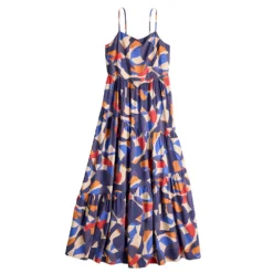 Women's Nine West Asymmetrical Tiered Maxi Dress -Deals My Glow Wardrobe Store 5580195 ALT5