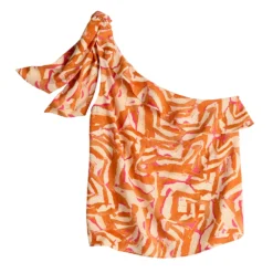 Women's Nine West One-Shoulder Ruffle Neck Top -Deals My Glow Wardrobe Store 5580827 ALT5