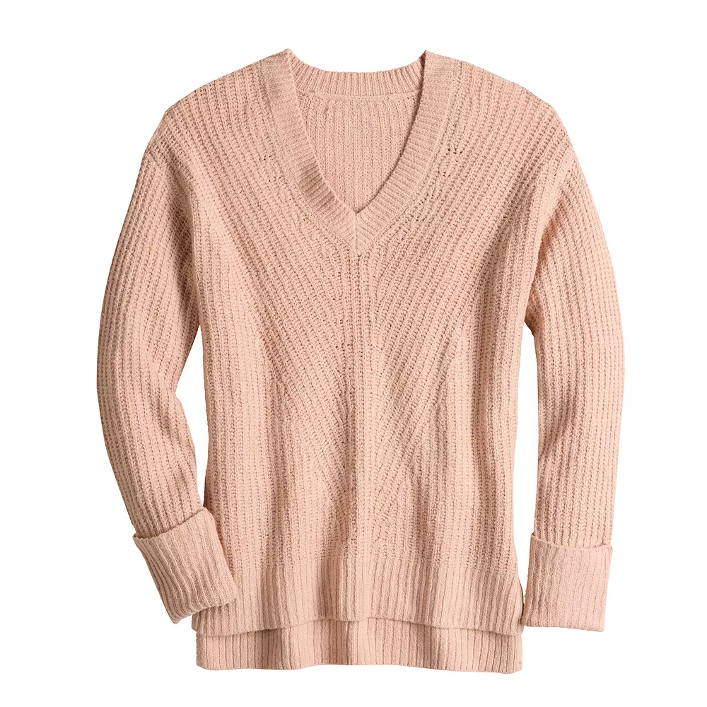 Women's Nine West Stitch Front V-Neck Sweater 13 Women's Nine West Stitch Front V-Neck Sweater - Image 11