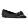 Nine West Buy Me Women's Leather Flats -Deals My Glow Wardrobe Store 5607457 Black Leather
