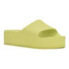 Nine West Women's Pool Platform Slide Sandals -Deals My Glow Wardrobe Store 5608583 Lime