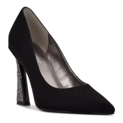 Nine West Tunips Women's Rhinestone Dress Pumps -Deals My Glow Wardrobe Store 5618716 Black