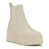 Nine West Henrita Women's Platform Wedge Boots 2 Nine West Henrita Women's Platform Wedge Boots -Deals My Glow Wardrobe Store 5623216 White