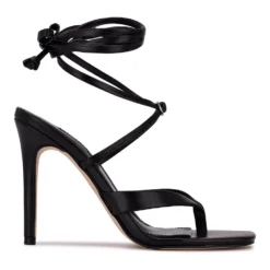 Nine West Terrie 03 Women's Ankle Wrap Dress Sandals -Deals My Glow Wardrobe Store 5638239 ALT