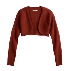 Women's Nine West Short Bolero Cardigan -Deals My Glow Wardrobe Store 5651506 ALT5