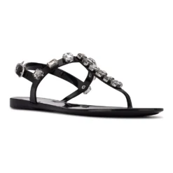 Deals My Glow Wardrobe Store 9 Nine West Juniper Women's Jelly Sandals