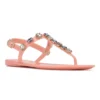 Nine West Juniper Women's T-Strap Sandals -Deals My Glow Wardrobe Store 5659167 Light Pink