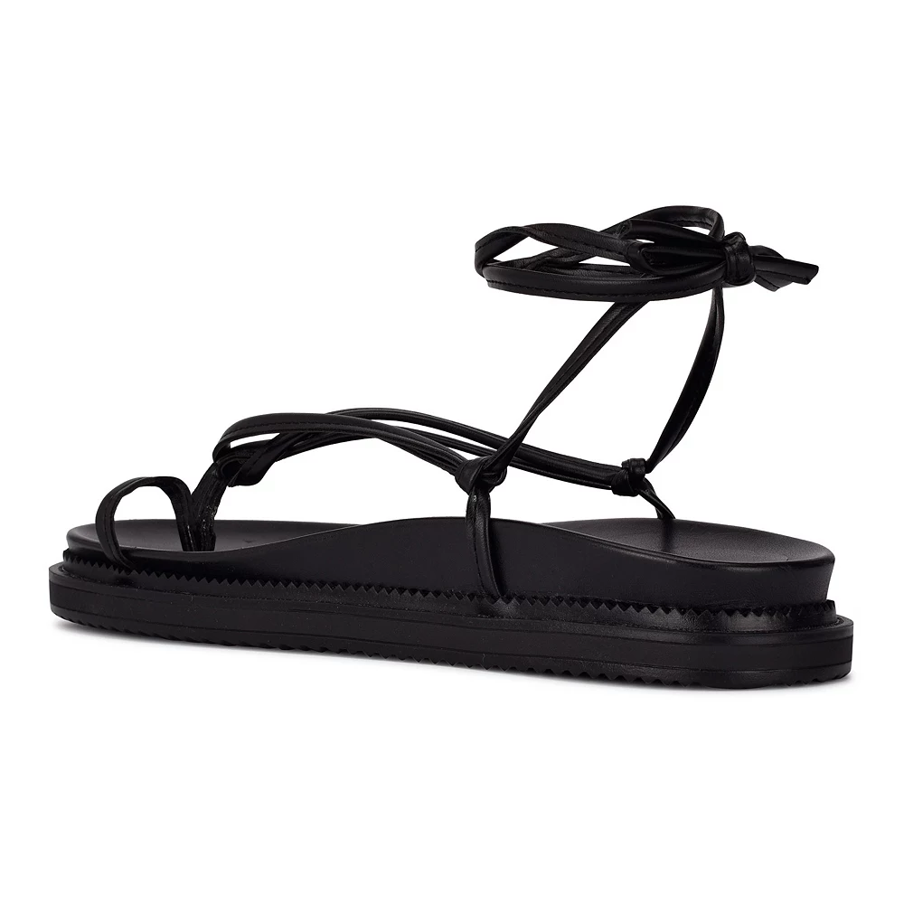 Nine West Sarest Women's Strappy Sandals 7 Nine West Sarest Women's Strappy Sandals - Image 5