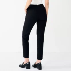 Women's Nine West High-Waisted Tapered Pants -Deals My Glow Wardrobe Store 5659834 ALT