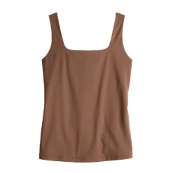 Women's Nine West Sculpt Squareneck Tank -Deals My Glow Wardrobe Store 5685034 ALT5