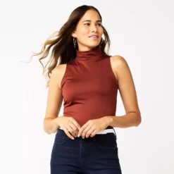 Women's Nine West Sculpt Mockneck Bodysuit -Deals My Glow Wardrobe Store 5685587 Elite Wine