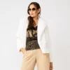 Women's Nine West Faux-Fur Faux-Leather Moto Jacket