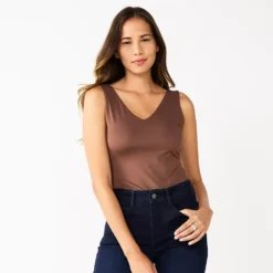 Women's Nine West Sculpt V-Neck Bodysuit