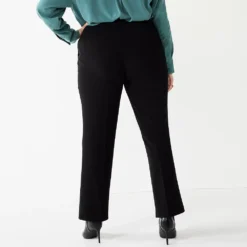 Plus Size Nine West Magic Waist Barely Bootcut Pants -Deals My Glow Wardrobe Store 5696574 ALT