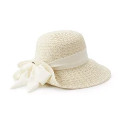 Nine West Scarf Flip Up Women's Floppy Hat -Deals My Glow Wardrobe Store 5699386 Ivory Combo