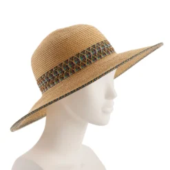 Women's Nine West Multicolor Lace Inset Floppy Hat -Deals My Glow Wardrobe Store 5699442 ALT