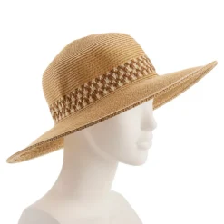 Women's Nine West Multicolor Lace Inset Floppy Hat -Deals My Glow Wardrobe Store 5699442 ALT2