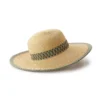 Women's Nine West Multicolor Lace Inset Floppy Hat