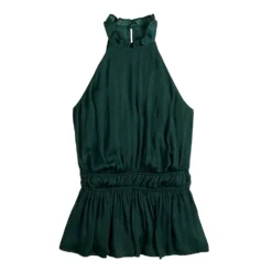 Women's Nine West Sleeveless Pleated Peplum Top -Deals My Glow Wardrobe Store 5699803 ALT5