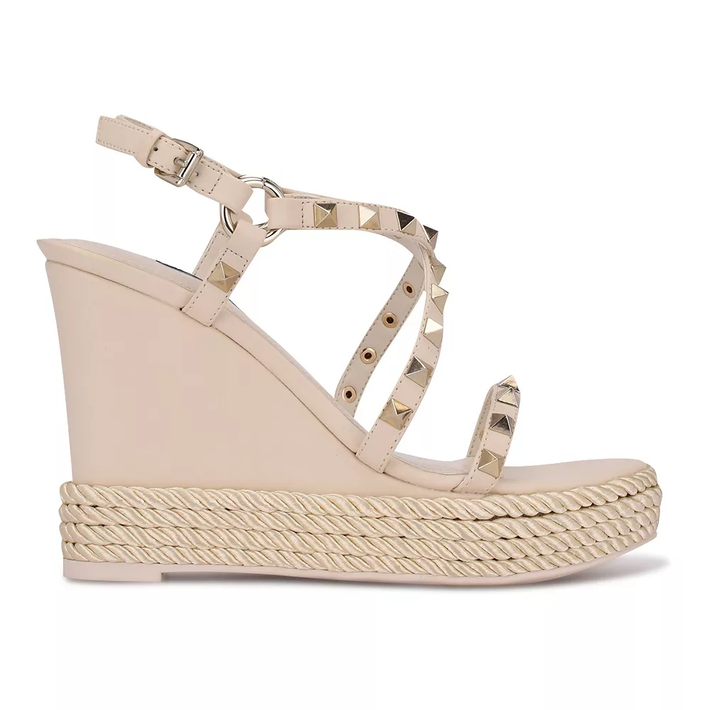 Nine West Harte Women's Wedge Sandals 4 Nine West Harte Women's Wedge Sandals - Image 2