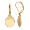 Nine West Gold Tone Wavy Drop Earrings -Deals My Glow Wardrobe Store 5735942