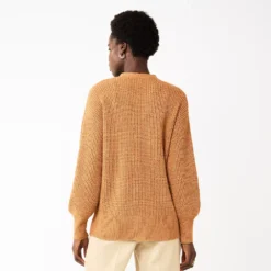 Women's Nine West Drop Shoulder Blouson Sleeve Cardigan -Deals My Glow Wardrobe Store 5765002 ALT