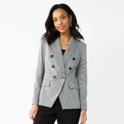 Women's Nine West Double Breasted Blazer