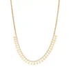 Nine West Gold Tone Shaky Frontal Necklace -Deals My Glow Wardrobe Store 5770328