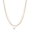 Nine West Multi-Row Initial "M" Pendant Necklace 2 Nine West Multi-Row Initial "M" Pendant Necklace -Deals My Glow Wardrobe Store 5771503