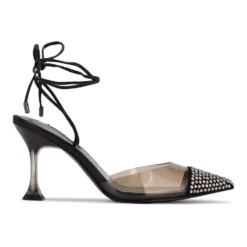 Nine West Haina Women's Ankle Wrap Rhinestone High Heels 10 Nine West Haina Women's Ankle Wrap Rhinestone High Heels -Deals My Glow Wardrobe Store 5776705 ALT