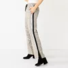 Women's Nine West Side-Stripe Wide-Leg Pants -Deals My Glow Wardrobe Store 5787700 Yellow Black Ivory