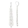 Women's Nine West Silver Tone Chain Drop Earrings 1 Women's Nine West Silver Tone Chain Drop Earrings -Deals My Glow Wardrobe Store 5806621