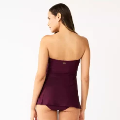 Women's Nine West Bandeau Swimdress -Deals My Glow Wardrobe Store 5807651 ALT