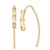 Nine West Gold Tone Stick Threader Earrings -Deals My Glow Wardrobe Store 5808132