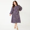 Plus Size Nine West Midi Shirt Dress