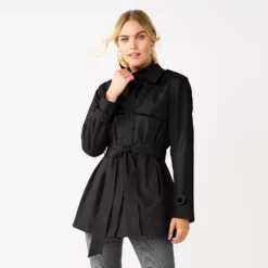 Women's Nine West Signature Trench Coat