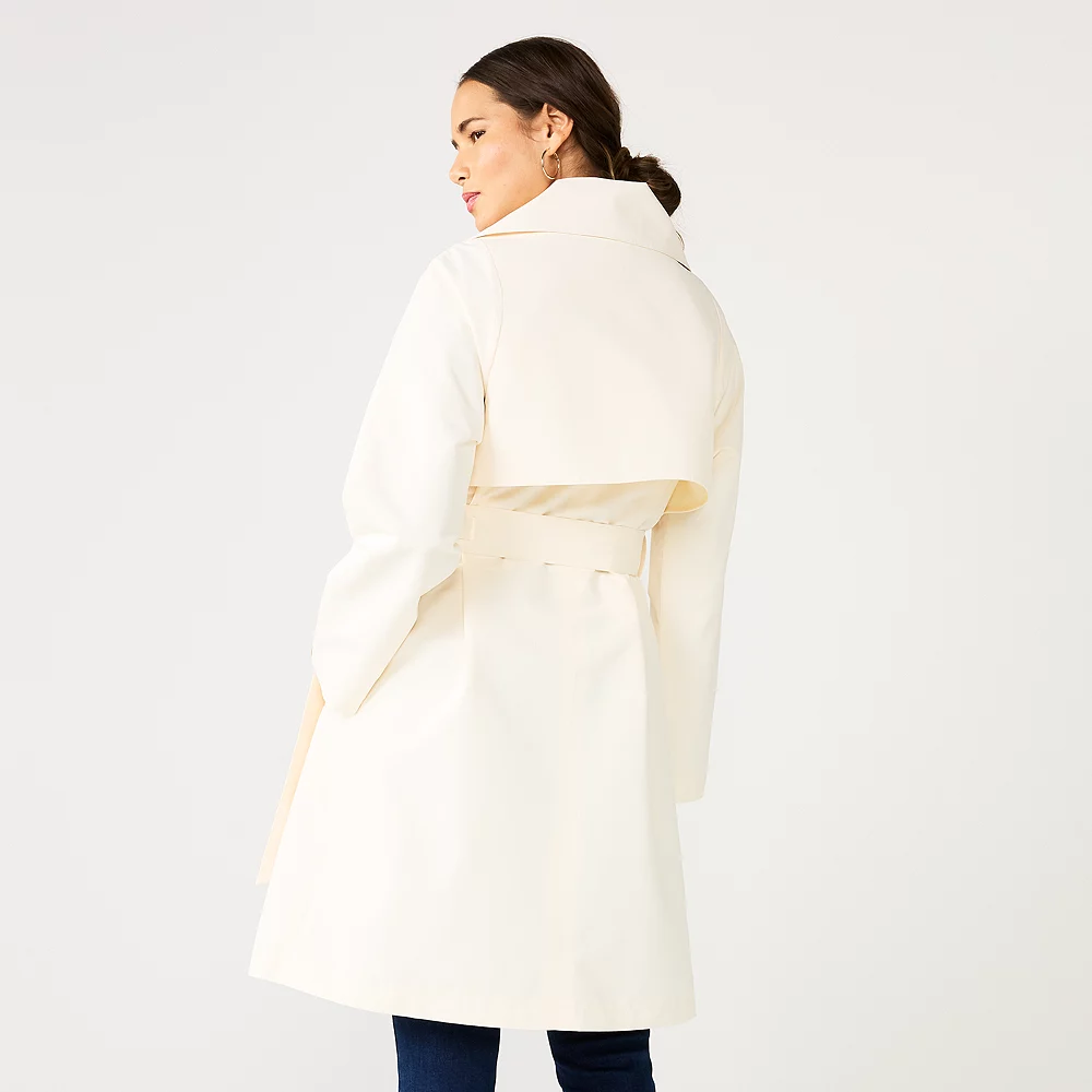 Women's Nine West Updated Trench Coat 5 Women's Nine West Updated Trench Coat - Image 3