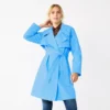Women's Nine West Updated Trench Coat 2 Women's Nine West Updated Trench Coat -Deals My Glow Wardrobe Store 5853423 Bluette