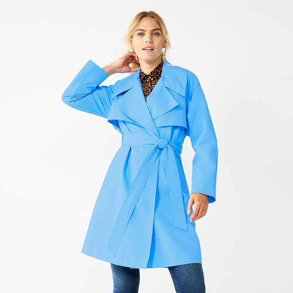 Women's Nine West Updated Trench Coat 3 Women's Nine West Updated Trench Coat