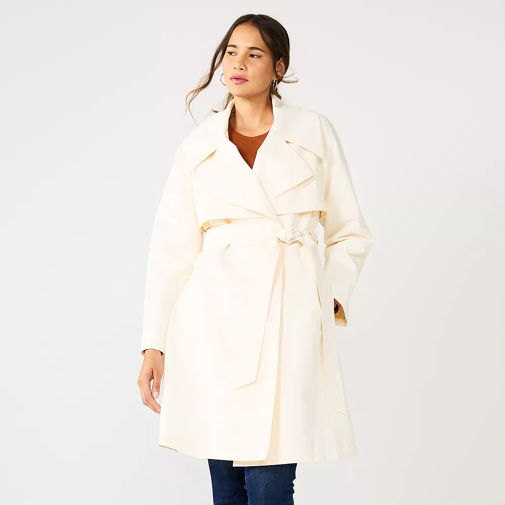Women's Nine West Updated Trench Coat 4 Women's Nine West Updated Trench Coat - Image 2