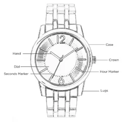 Nine West Women's Two Tone Rectangle Dial Dress Watch -Deals My Glow Wardrobe Store 5857479 ALT5