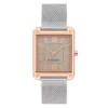 Nine West Women's Two Tone Rectangle Dial Dress Watch -Deals My Glow Wardrobe Store 5857479 Rose Gold Tone