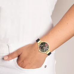 Nine West Women's Flower Dial Strap Watch 15 Nine West Women's Flower Dial Strap Watch -Deals My Glow Wardrobe Store 5857486 ALT9