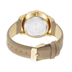 Nine West Women's Faux Leather Strap Watch -Deals My Glow Wardrobe Store 5857490 ALT