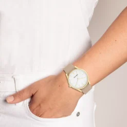 Nine West Women's Faux Leather Strap Watch -Deals My Glow Wardrobe Store 5857490 ALT9