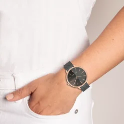 Nine West Women's Two Tone Mesh Watch -Deals My Glow Wardrobe Store 5857493 ALT9