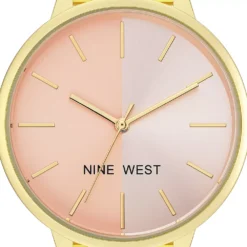 Nine West Women's Split Dial Mesh Watch -Deals My Glow Wardrobe Store 5857496 ALT2